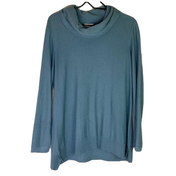 J. Jill Sweaters - J. Jill Cowl Neck Blue Sweater Medium
